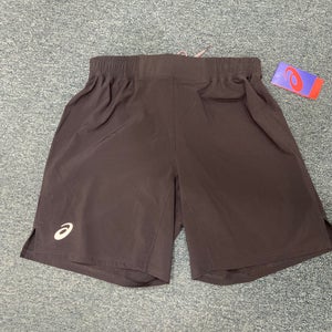 Asics New Men's Large Black Shorts