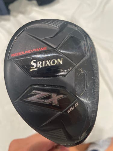 Used Men's Srixon Right Handed Stiff Flex 2H ZX Hybrid