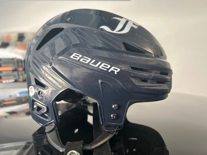 Bauer Reakt 85 hockey helmet - Small Blue