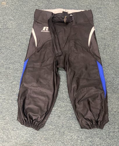 Russell New Black Youth Large Football Pant