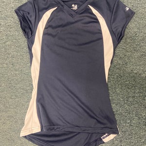 Badger New Navy Women's Small Cap Sleeve T-Shirt
