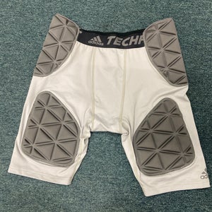 Adidas New Adult Large Techfit 5 Pad Granite Smash Girdle