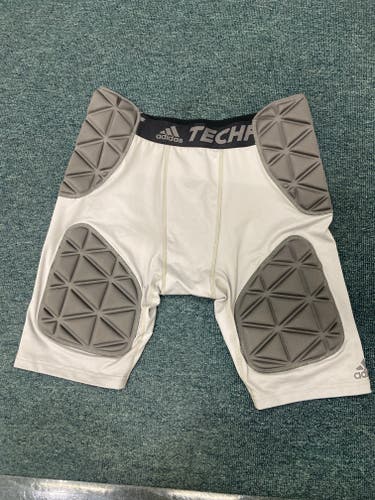 Adidas New Adult Large Techfit 5 Pad Granite Smash Girdle