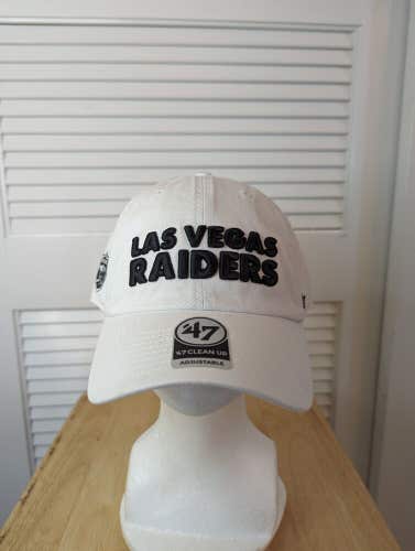 NWS Las Vegas Raiders '47 Clean Up Strapback Hat NFL