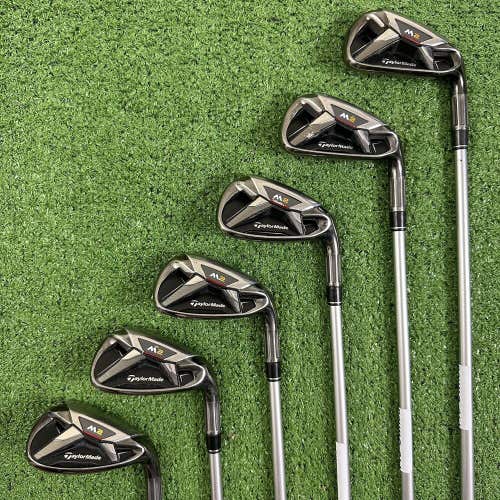 TaylorMade M2 Iron Set 6-PW SW Graphite REAX 45 Ladies Womens Flex Right Handed