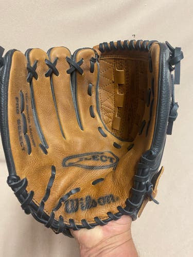 Used Left Hand Throw Wilson Select Baseball Glove