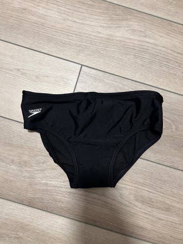 Black Used Size 34 Speedo Brief Swimsuit