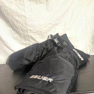 Bauer supreme black junior large pants