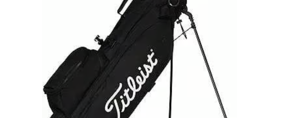 Titleist 4 Series Stand Golf Bag 4-Way Top Black