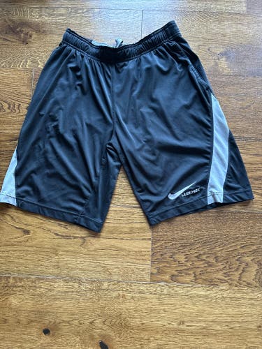 Black Used Boys Nike Lacrosse Shorts