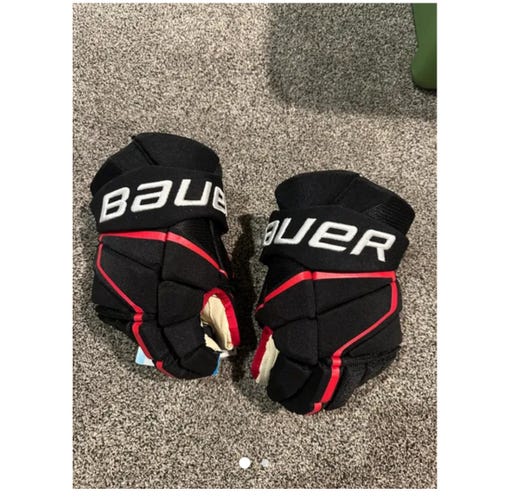 New Chicago Blackhawks Bauer Vapor Hyperlite Gloves 14"