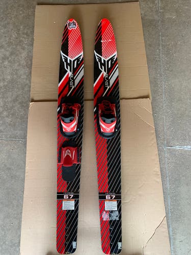 Red Used  HO Water Skis