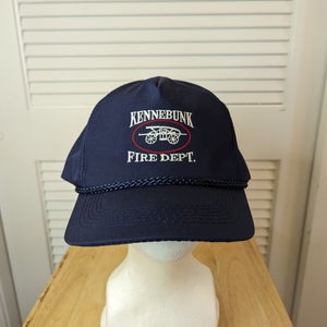 Vintage Kennebunk, ME Fire Department Snapback Hat