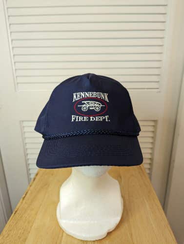Vintage Kennebunk, ME Fire Department Snapback Hat