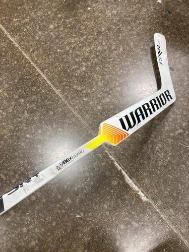 Used Intermediate Warrior Ritual V1 Pro + Regular Goalie Stick Paddle 23.5"