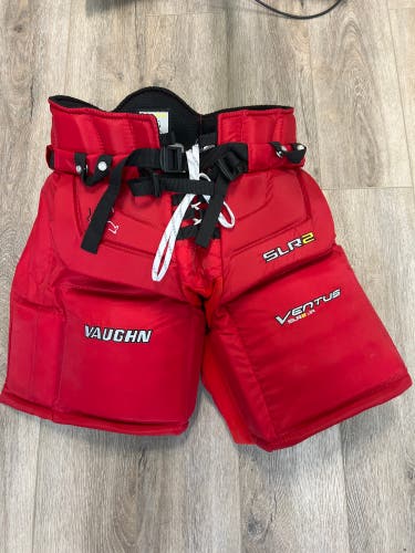 Vaughan Ventus SLR2 junior large red goal pants