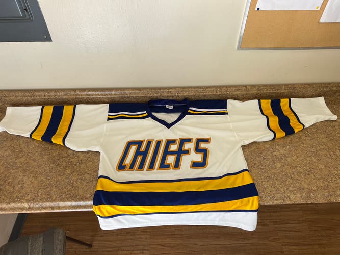 Never Worn Chiefs Pro Weight Hockey Jersey #28 Adult Large Home and Away