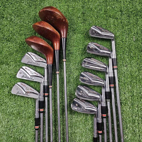 Vtg MacGregor Jack Nicklaus Golden Bear Brunswick Iron/Wood Set 2-PW, 1W, 3W, 4W