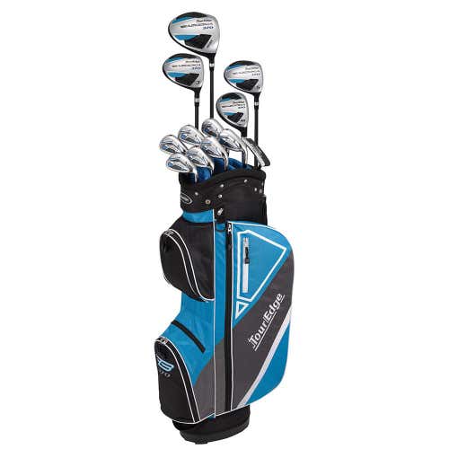 Tour Edge Bazooka 370 Mens Complete Set (SENIOR, Graphite, 17pc, LEFT) NEW