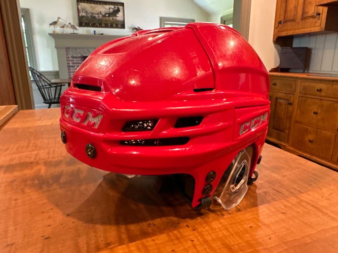 CCM Super Tacks X Helmet RED Size Small