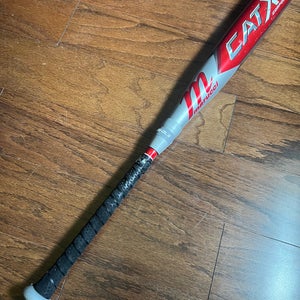 Used 2023 Marucci CAT X Composite USSSA Certified Bat (-8) Composite 22 oz 30"