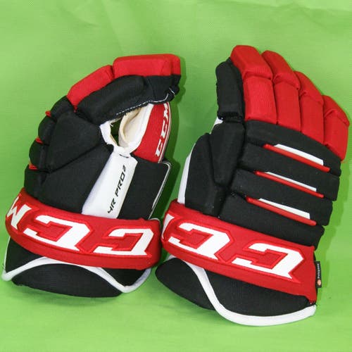 New CCM HG 4R Pro 2 Gloves 13" Black/Red/White