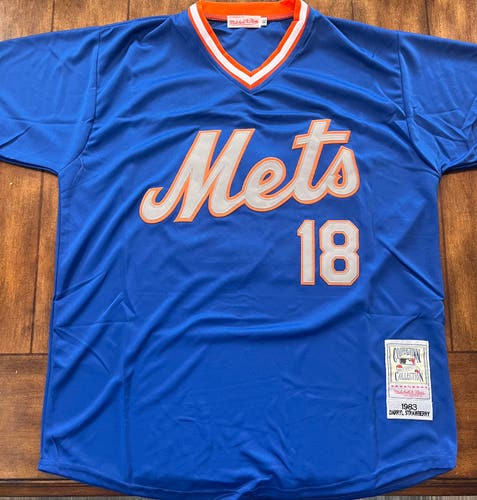 New York Mets Darryl Strawberry Jersey Size XL