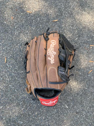 Used Kid Pitch (9YO-13YO) Rawlings Premium Series Right Hand Throw Outfield Baseball Glove 12.75"