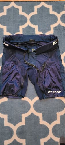 Senior Large CCM Super Tacks Girdle Shell - Navy Blue - Excellent Used Condition