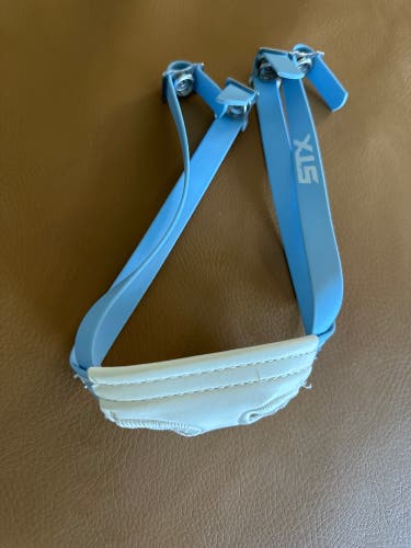 STX Carolina blue chin strap