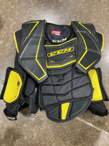 Used Intermediate Small CCM Premier R1.9 Goalie Chest Protector