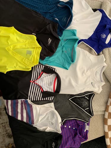 (11 total items) Lot of Women's Golf Shirts + 1 Nike Dress