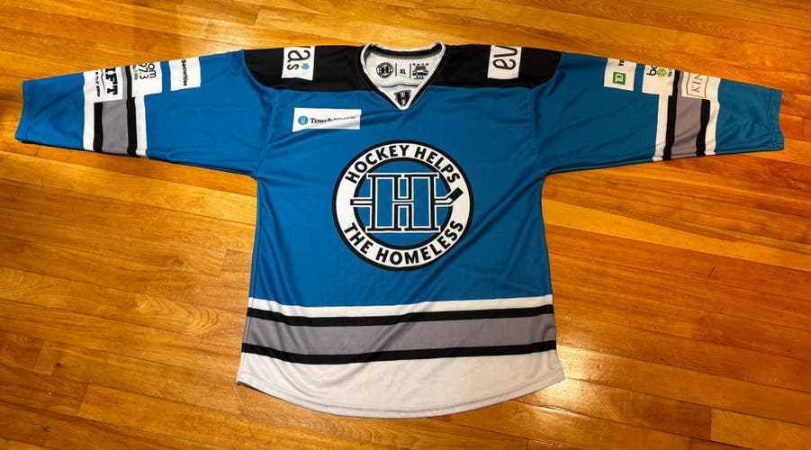 Hockey Helps The Homeless- Hockey jersey and socks