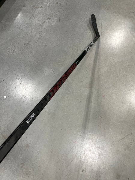 Used Senior CCM JetSpeed Team Hockey Stick Left Hand P28 Pro Stock 75 flex