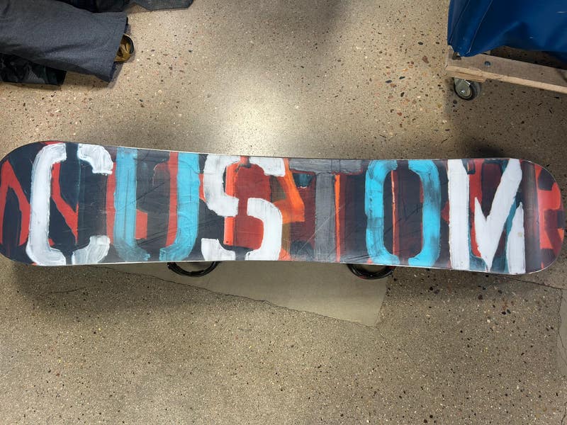 Burton Custom Smalls Snowboard (Flying V) | K2 Hurrithane Bindings | 145cm and Large Bindings | SidelineSwap | Buy and Sell on SidelineSwap Burton Custom Smalls Snowboard (Flying V) | K2 Hurrithane Bindings | 145cm and Large Bindings | SidelineSwap | Buy and Sell on SidelineSwap