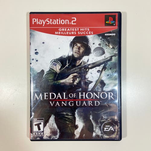 Medal of Honor: Vanguard (Sony PlayStation 2, 2007) - CIB - Tested