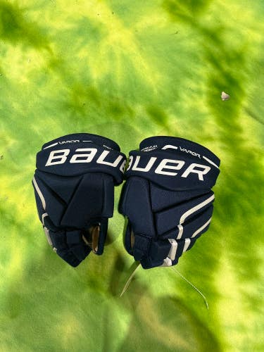 Blue Used Junior Bauer Vapor X60 Gloves 10"