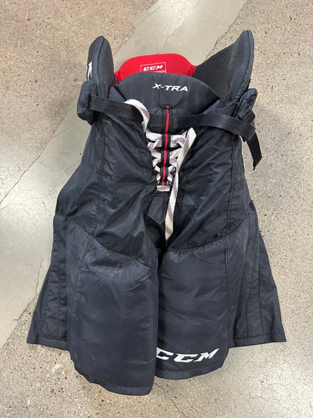 Black Used Senior Large CCM Xtra Hockey Pants