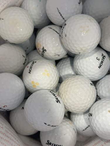 120 Srixon Z-Star Series Used Golf Balls