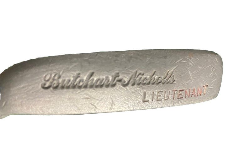Butchart-Nicholls Lieutenant Blade Putter RH Steel 35" Vintage Golf Pride Grip