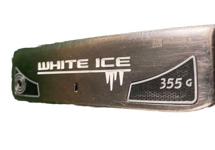 Odyssey White Ice 1 Blade Putter 355g RH Steel 33.5" With Nice Grip, Cover Worn
