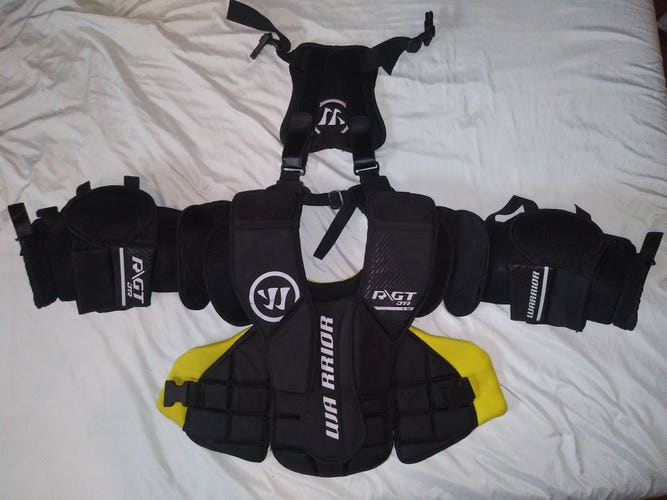 Used Small / Medium Warrior Ritual GT Goalie Chest Protector