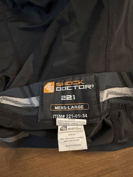 Short De Compression ShockDoctor Avec Coquille - Protection Sportive Confortable
