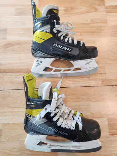 Used Senior Bauer Supreme 3S Hockey Skates 8