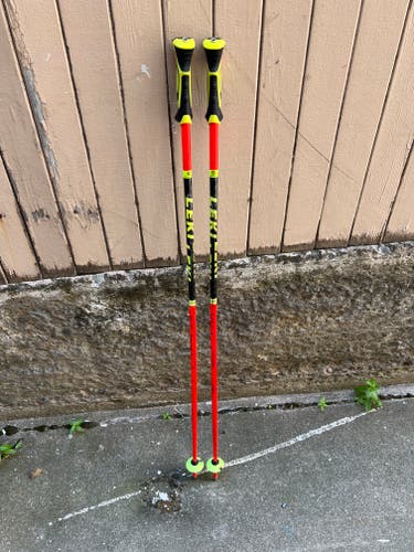 Leki Racing World Cup Lite SL Ski Poles - 3D Trigger - 44in (110cm) - Used