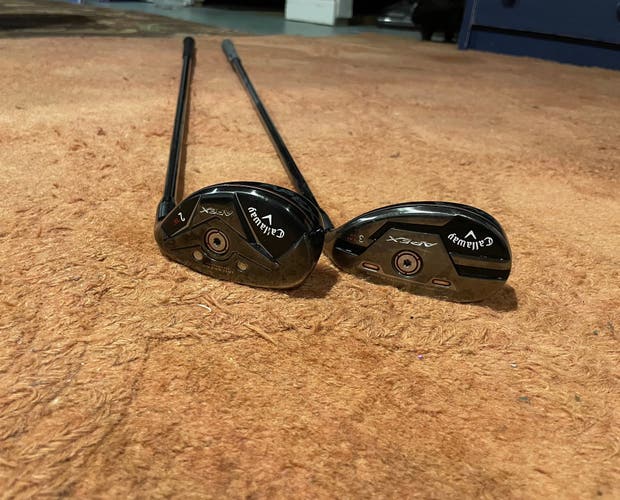 Men's Callaway Apex 2 and 3 Iron Right Handed Hybrids
