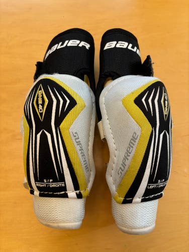 Used Bauer Supreme One40 Elbow Pads [Senior Size Small]