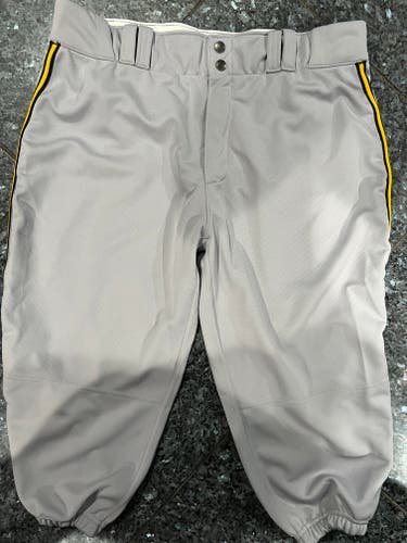 Gray New XL Adult Men's EvoShield Game Pants