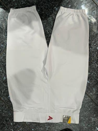 White New XL Adult Men's Easton Game Pants