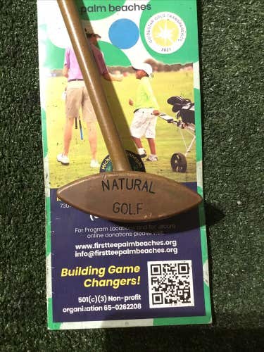 Natural Golf The Thing Center Shafted Putter 35 Inches (RH) Graphite Shaft